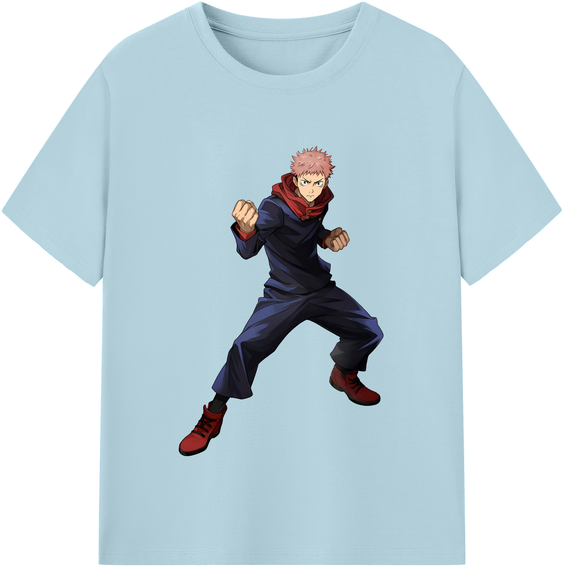 （画像用） 呪術廻戦 Jujutsu Kaisen 綿100％半袖Tシャツ（フロントプリント）